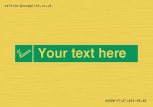 Custom E-Cigarettes/Vaping Permited Sign